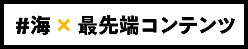 海 with 最先端コンテンツ