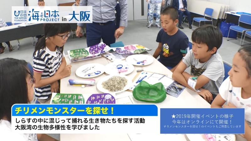 魚庭のタコから学ぶ大阪湾のイマ 海と日本project 日本財団
