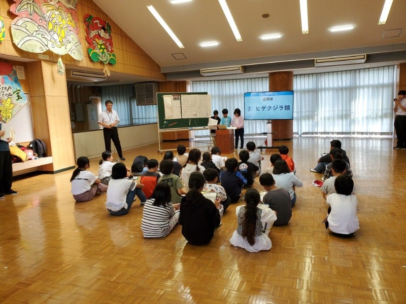 民話アニメ「親子くじらの弁天さま参り」上映会・フィールドワーク