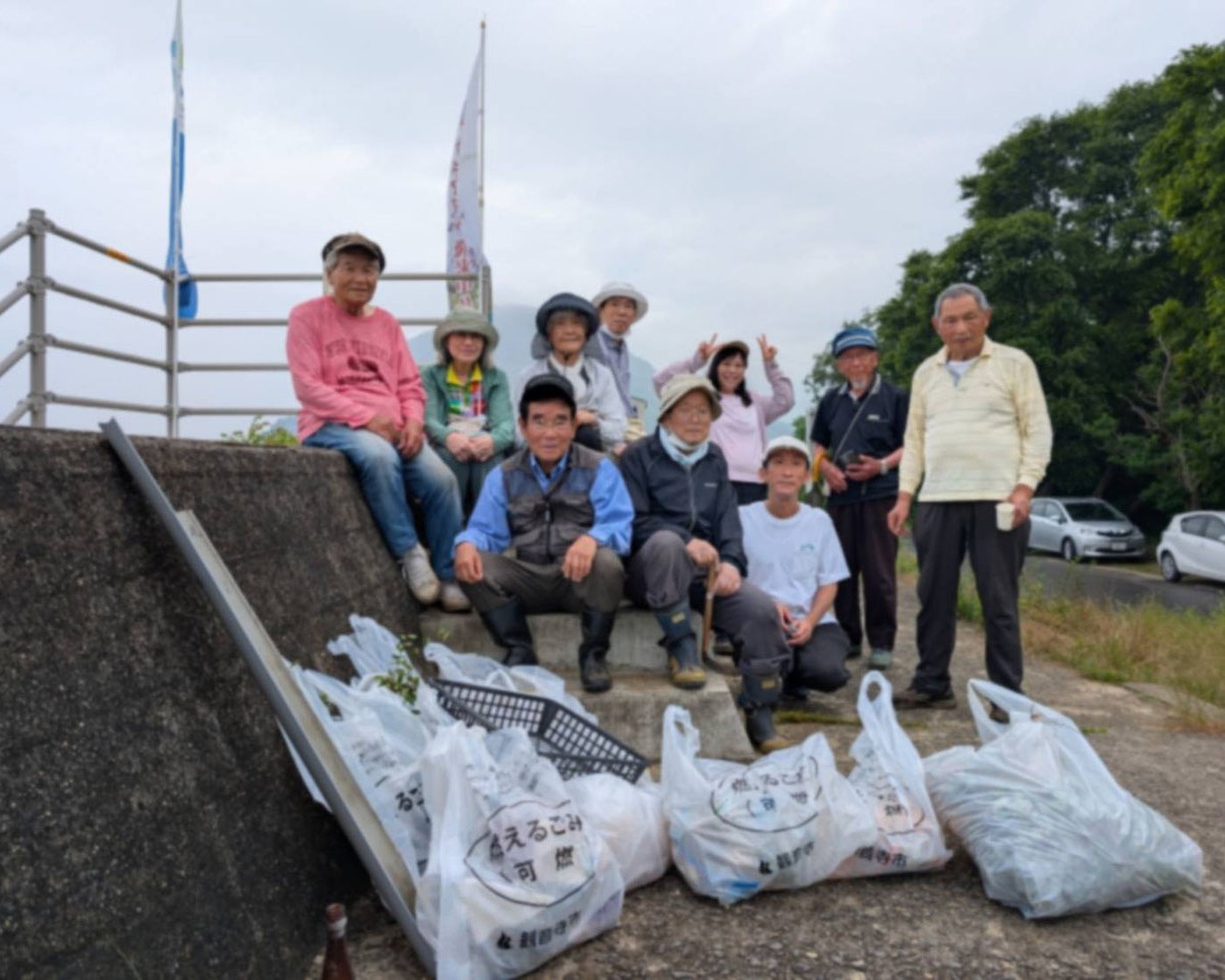 有明浜の海浜植物とアサギマダラ飛翔会