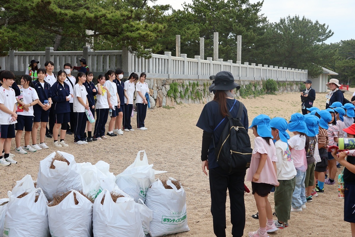 香川県立津田高等学校・さぬき市立津田小学校・津田こども園・讃光工業株式会社