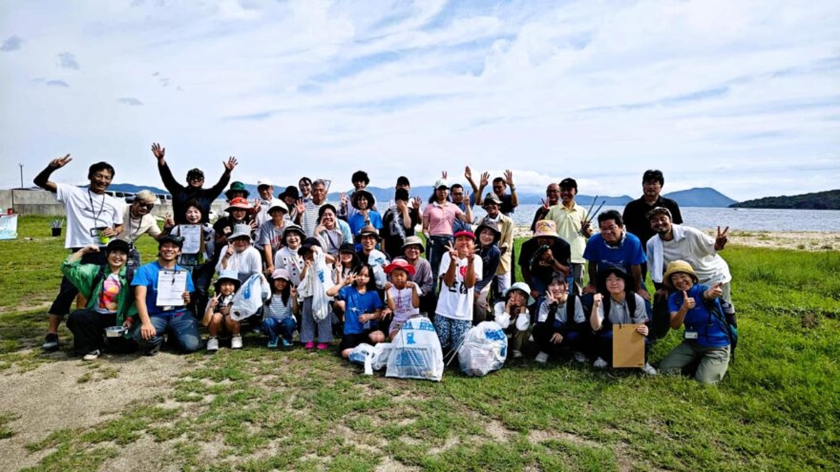 庵治なビーチクリーン
