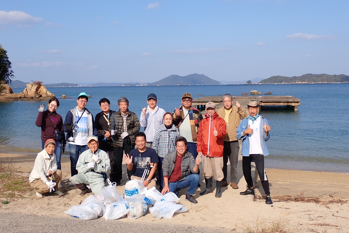 庵治なビーチクリーン
