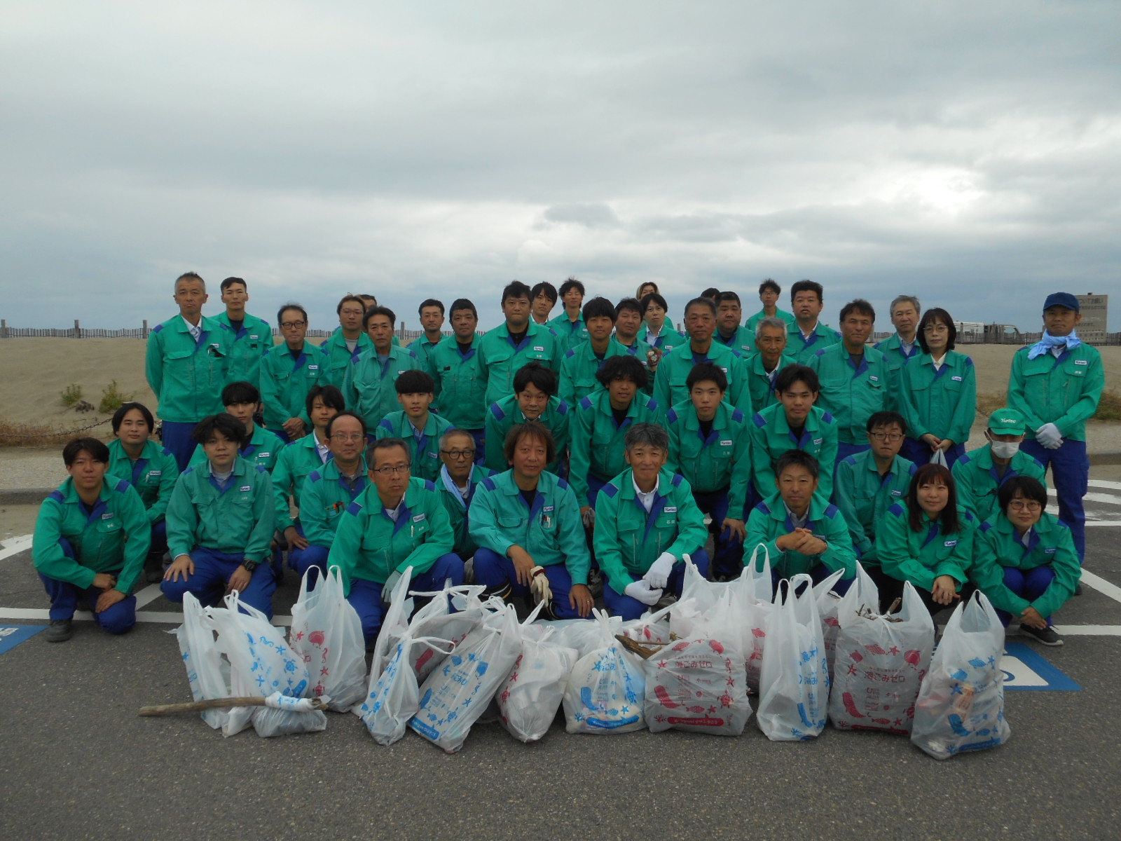ユアテックグループ「海ごみゼロ」活動（in新潟）