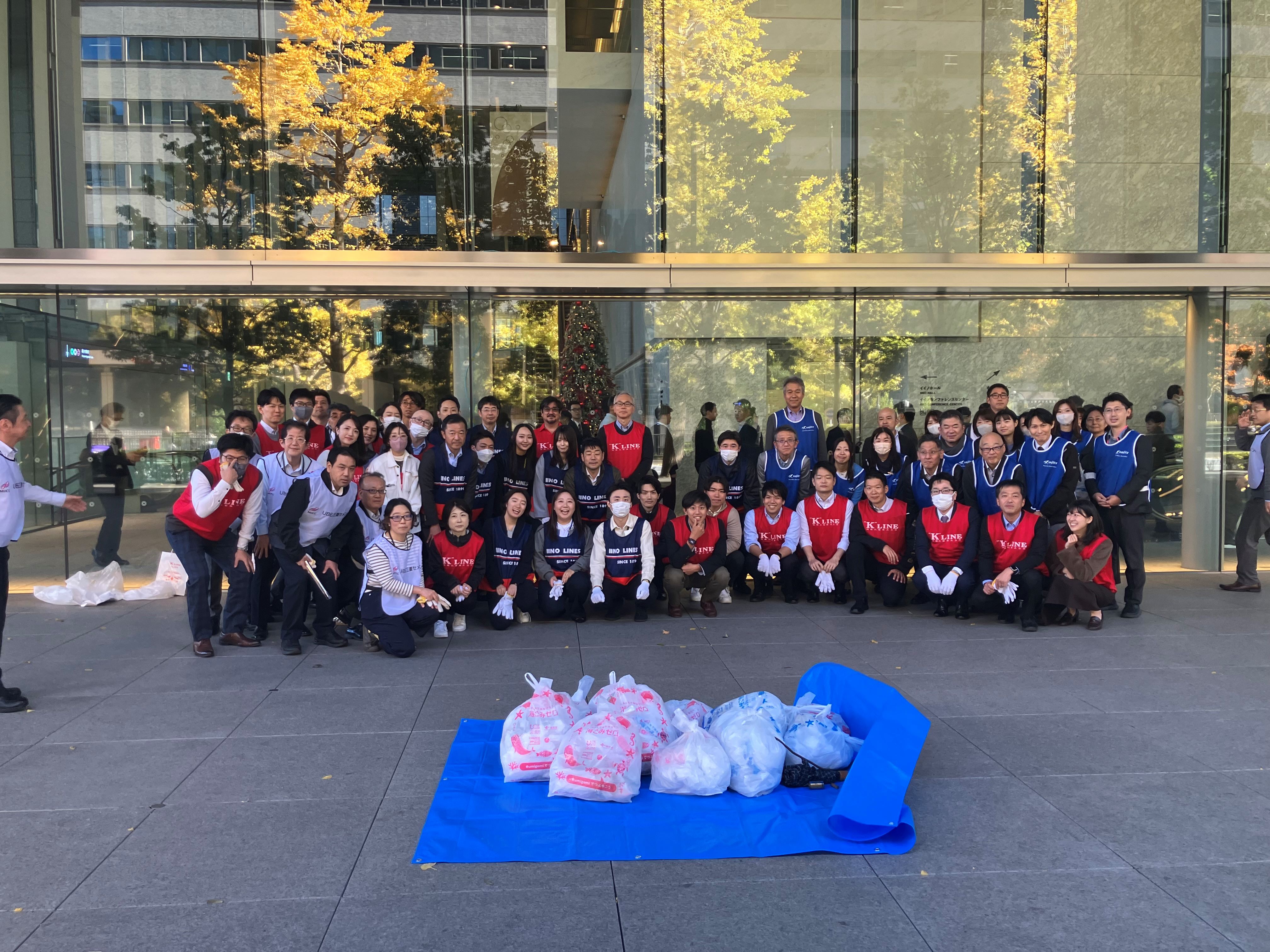 飯野海運（株）・UBE三菱セメント（株）・双日（株）・川崎汽船（株）