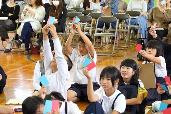 出張授業「＜子どもと海のSDGs＞SDGsってなんだろう　広島県広島市立中野東小学校　～海と日本PROJECT～」