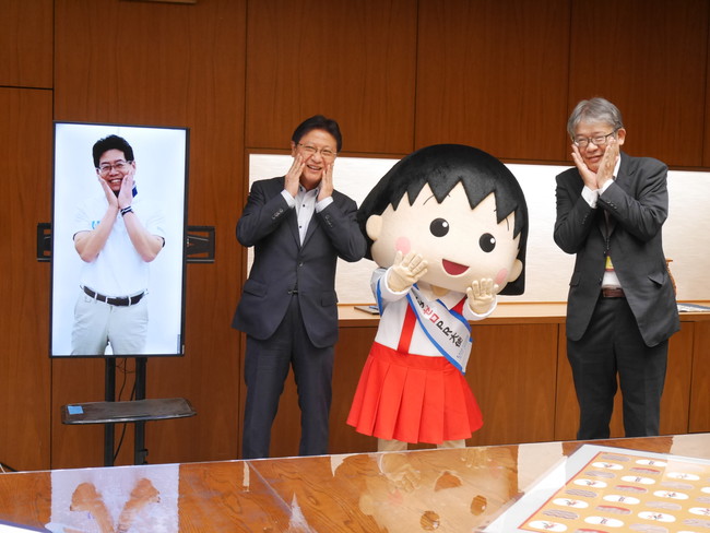 ちびまる子ちゃん が しずおか海洋ごみゼロ対策プロジェクト のpr大使に就任 静岡市民の皆様とともに 海ごみゼロを目指します 海と日本project 日本財団