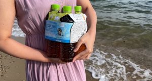 地域限定「アサヒ十六茶ラベルレスボトル」で瀬戸内海の海ごみゼロを発信！