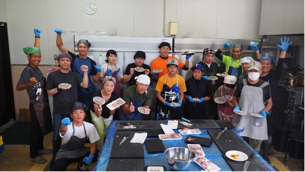 漁獲高日本一!糸島の真鯛を捌こう! 「お魚捌き教室~真鯛編~」を開催しました!