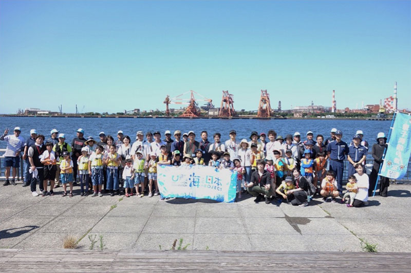 第52回川崎みなと祭り 東扇島公園で【親子海釣り教室】を開催しました!